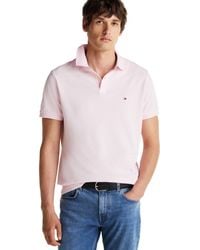 Tommy Hilfiger - 1985 Classic Short Sleeve Polo Light Pink - Lyst