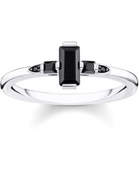 Thomas Sabo - Ring Stone Baguette Cut - Lyst