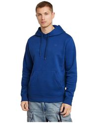 G-Star - Premium Core Hooded Sweatshirt - Lyst