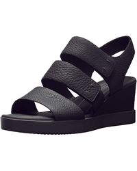 Ecco Wedge sandals for Women - Lyst.co.uk