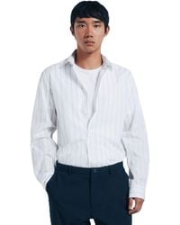Springfield - Daily Stripe Popelin Shirt Camisa A Rayas - Lyst