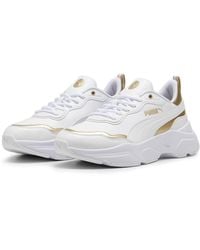 PUMA - Sneakers Cassia Rose 2.0 Metallic Dream Da Donna, Oro/Bianco/Altro - Lyst