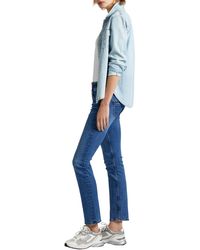 Pepe Jeans - Double Buttons Slim Low Waist - Lyst