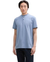 Tom Tailor - T-Shirt in Melange-Optik - Lyst