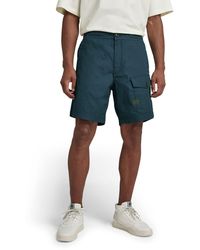 G-Star RAW - Sport Trainer Relaxed Shorts,blue - Lyst