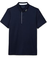 Lacoste - Sport Collar Logo Polo Shirt - Lyst