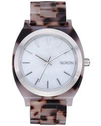 Nixon - Analog Japanisches Quarzwerk Uhr mit Kunstsoff Armband A327-5103-00 - Lyst