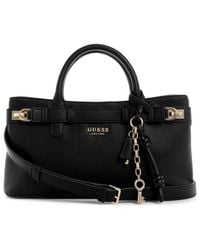 Guess - Borsa A Mano Gregoria Black - Lyst