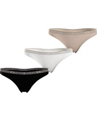 Tommy Hilfiger - Toy Hifiger Ogo Ace Thong 3 Unit Uticoor - Lyst