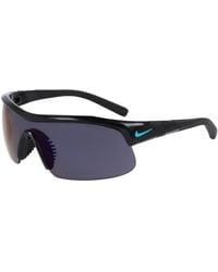 Nike - Lunettes de Soleil SHOW X1 N IU4881X 010 BLACK/BLUE MIRROR 58/18/136 UNISEX - Lyst