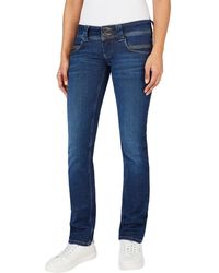 Pepe Jeans - Rise Slim Fit Jeans - Lyst