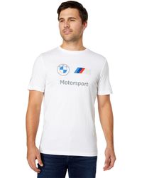 PUMA - BMW M Motorsport Essentials T-Shirt avec Logo - Lyst