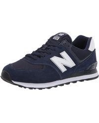 New Balance Suede 574 Mens Green / Red 