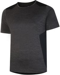 Umbro - S Training Short Sleeve Marl Poly T-shirt Black Marl Xxl - Lyst