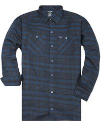 Wrangler - Big And Tall Flannel Shirt For – S Button Down Plaid - Lyst