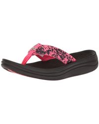 new balance revive flip flops