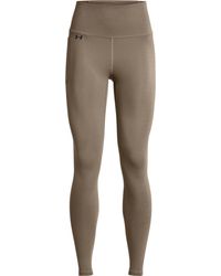 Under Armour - Tights Motion Taupe Dusk Black S - Lyst