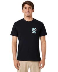 Rip Curl - Good Day Bad Day Tee T Shirt Top Black - Lyst