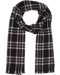 Tommy Hilfiger Tailored Check Scarf Schal - Blau