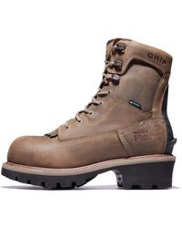 Timberland - Evergreen 8 Inch Composite Safety Toe Insulated Waterproof Industrial Work Boot - Lyst