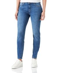 Springfield - Jeans Slim Cropped Duurzaam Wassen - Lyst