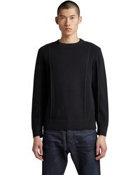 G-Star RAW - Structure R Knit Sweater - Lyst