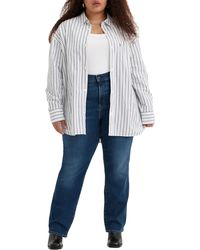 Levi's - Plus Size 724 High Rise Straight Jeans - Lyst