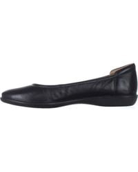 Naturalizer - S Flexy Comfortable Slip On Round Toe Ballet Flats ,black Leather,8 M Us - Lyst