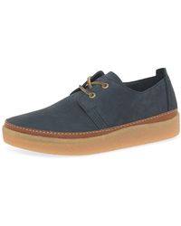 Scarpe Clarks Clarkwood Uomo - Basse In Pelle, Suola Gomma, Comfort - Foto 2