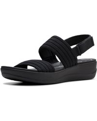 Clarks - Arla Stroll Flat Sandal - Lyst