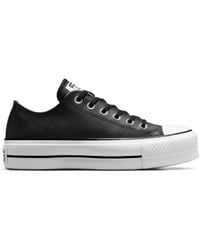 Converse - Chucks Ct As Lift Clean Ox 561680c Wit - Lyst