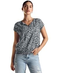 Street One - A344751 Sommer Bluse mit Print - Lyst