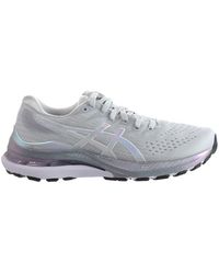 Asics - Gel-kayano 28 Lace-up Grey Synthetic S Trainers 1012b133_020 - Lyst