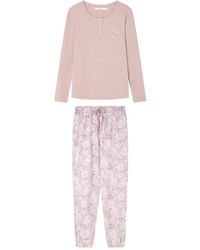 Women'secret - Pijama de ga Pantalón Largo Colección Daily Rose - Lyst