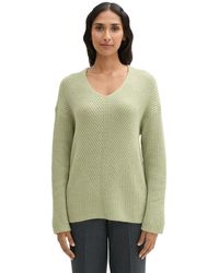 Tom Tailor - Ausschnitt,36510 - Pure sage - Lyst
