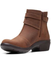 Clarks - Angie Spice Ankle Boot - Lyst
