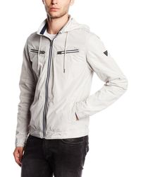 Guess - Memory Touch Jas Voor - Wit - M - Lyst