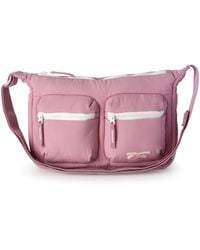 Reebok - Lightweight Nylon Small Cross Body Bag Purse With Adjustable Strap For Casual - Lyst