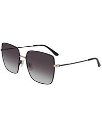 Calvin Klein - Brown Gradient Square Sunglasses Ck20135s 717 58 - Lyst