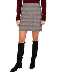 Esprit Falda para Mujer - Marrón