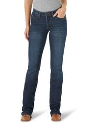 Wrangler - Willow Mid Rise Boot Cut Ultimate Riding Jean - Lyst