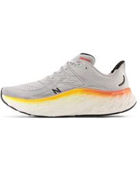 New Balance - Fresh Foam X More V4 Hardloopschoenen - Ss23, Aluminium Grijs Met Neon Libel En Hot Goudsbloem, 41.5 Eu - Lyst