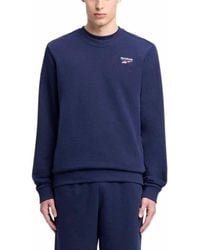 Reebok - Identity Small Logo Ft Crew - Lyst
