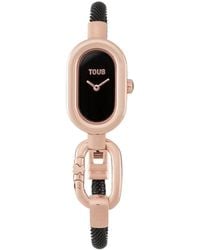 Tous - Hold ovale Uhr 3000131800 zweifarbige uhr - Lyst