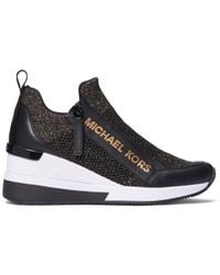 Michael Kors - Willis Wedge Trainers - Lyst