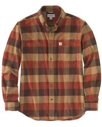 carhartt insulated flannel shirt