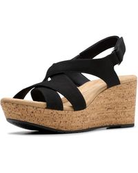 Clarks - Modern Casuals Wedge Sandal - Lyst