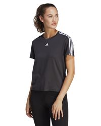 adidas Originals - Aeroready Train Essentials 3-stripes T-shirt - Lyst