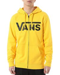 Sudaderas Con Y Sin Capucha Vans Hombre | Sudadera Amarilla Con Cinta  Lateral Original Dna Amarillo dulce \u003e Grupo Kane