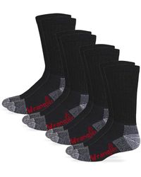 Wrangler - Mens Steel Toe Boot Work Crew Cotton Cushion Socks - Lyst